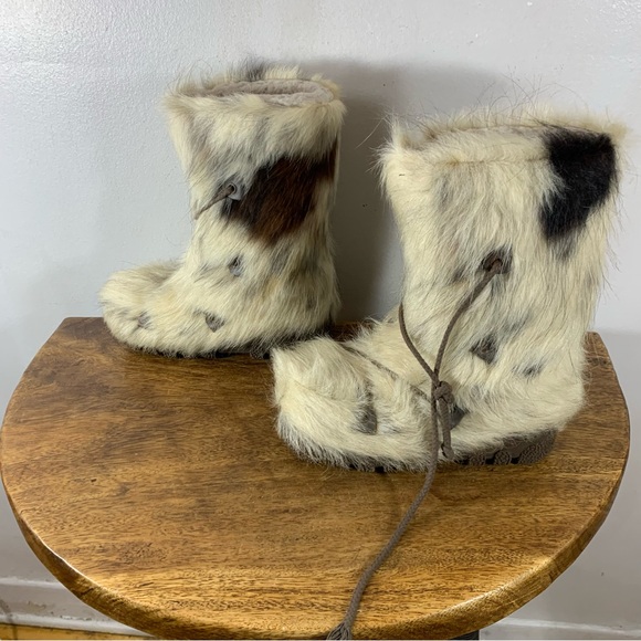 Nakluk winter fur boots, up to - 50. Like new - Picture 3 of 12